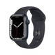 Apple 苹果 Watch Series 7 智能手表GPS款45 毫米午夜色铝金属表壳午夜色运动型表带