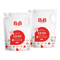 88VIP：B&B 保宁 婴幼儿洗衣液 补充装 2100ml*2袋