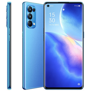 OPPO Reno5 Pro全网通5G双模曲面屏手机 6400万四摄 65W超级闪充 天玑1000+芯片 8+128极光蓝