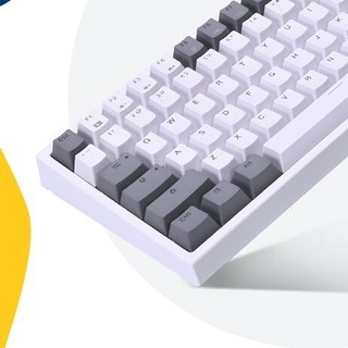 MECHREVO 机械革命 CODE 84键 有线机械键盘 灰白色 凯华BOX茶轴 RGB