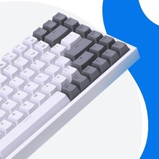 MECHREVO 机械革命 CODE 84键 有线机械键盘 灰白色 凯华BOX茶轴 RGB