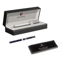 Sheaffer 犀飞利 钢笔 100系列 E0931343-30 半透白珐琅 F尖 墨囊礼盒装