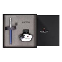 Sheaffer 犀飞利 钢笔 100系列 E0931343-30 蓝珐琅 F尖 墨水礼盒装