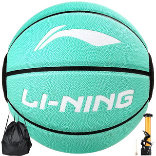 LI-NING 李宁 PU篮球 LBQK218-2 绿色 7号/标准