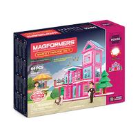 MAGFORMERS 麦格弗 房屋系列套组 705001 温馨房屋套组磁力片 64片