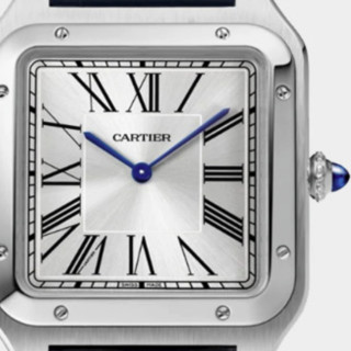 Cartier 卡地亚 SANTOS-DUMONT腕表系列 46.6毫米手动上链腕表 WSSA0032