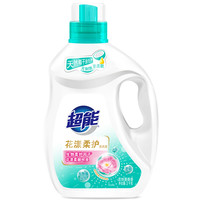 超能 花漾柔护洗衣液 3kg*2瓶 花悦蔷薇香