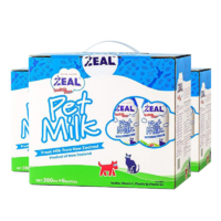 ZEAL 真致 zeal宠物牛奶 狗狗猫咪用鲜牛奶/鲜牛乳 新西兰进口 鲜牛乳380ml*18瓶