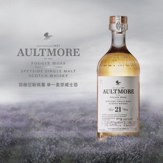 AULTMORE 欧摩 21年 单一麦芽苏格兰威士忌 700ml