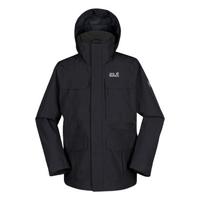 Jack Wolfskin 狼爪 男子冲锋衣 5121131-6000 黑色 M