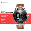 塞尔兰斯（Sayrelances） Watch 7 Pro 智能手表 支持苹果华为小米 银色+棕色表带