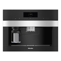 Miele 美诺 德国原装豪华嵌入式咖啡机CVA7845不锈钢色 办公室 家用全自动咖啡机智能现磨