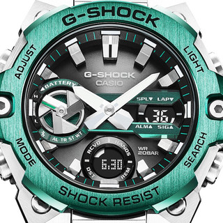 CASIO 卡西欧 G-SHOCK G-STEEL系列 46.6毫米石英腕表 GST-B400CD-1A3PFT