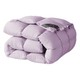 BEYOND 博洋 家纺 95%绒子白鹅绒羽绒被—倾暖（烟紫） 200*230cm