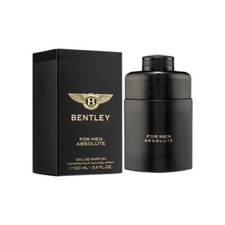 Bentley 宾利 For Men Absolute 黑色尊爵同名男士淡香精香水EDP 100ml