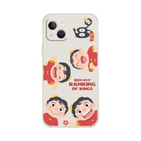 自由光 iPhone 13 硅胶手机壳 直古董白-9025男孩