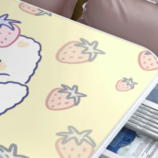 J'TINA 乔缇娜 w-039 折叠床上电脑桌 草莓小熊款
