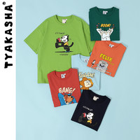 TYAKASHA 塔卡沙 FELIX菲力猫联名 男女款短袖T恤 T21CSFL021