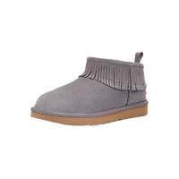 UGG Classic Novelty经典新奇系列 女士短筒雪地靴 1121576 紫灰色 37