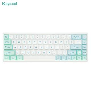 keycool/凯酷 冰晶薄荷(68键）-冰晶轴-有线版