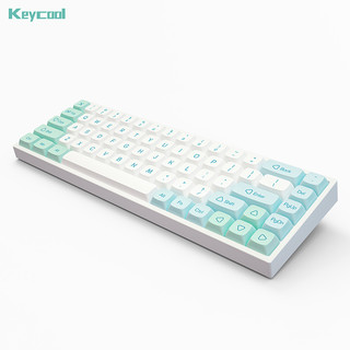 keycool/凯酷 冰晶薄荷(68键）-冰晶轴-有线版