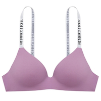 VICTORIA'S SECRET 维多利亚的秘密 T-Shirt系列 女士无钢圈文胸 11122040 仙草紫 34A