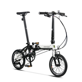 DAHON 大行 K3 折叠自行车 KAA433 黑白色 14英寸