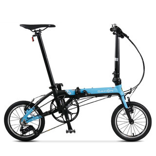 DAHON 大行 K3 折叠自行车 KAA433 黑蓝色 14英寸