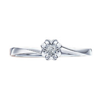 Darry Ring BELIEVE系列 WJ0100 女士雪吻18K白金钻石戒指