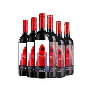 TORRE ORIA 红葡萄酒组合装 6瓶*750ml套组（小红帽干红葡萄酒12.5%vol+小红帽半甜葡萄酒12%vol）