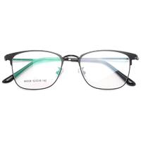 winsee 万新 MLN80008C1 黑色金属眼镜框+1.67折射率 防蓝光镜片