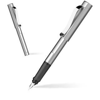 Schneider 施耐德 钢笔 经典BASE系列 银白色 F尖 单支装