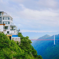 贵州尧珈凡舍悬崖精品民宿 观瀑阳台标间/观瀑豪华标间