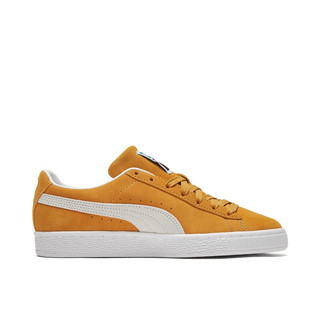 PUMA 彪马 Suede Classic Xxi 中性运动板鞋 374915-05 蜜汁芥末色/白 36