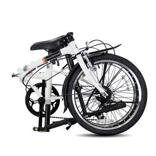 DAHON 大行 D6 折叠自行车 HAT060 白色 6速 20英寸