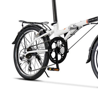 DAHON 大行 D6 折叠自行车 HAT060 白色 6速 20英寸