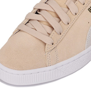 PUMA 彪马 Suede Classic Xxi 中性运动板鞋 374915-09 流沙色/白 47.5