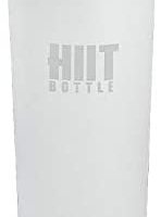 HIIT 瓶。 不锈钢保温水瓶，带搅拌机（24 盎司（约 709.7 毫升） 不含 BPA）.