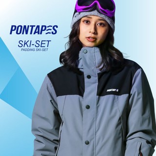 PONTAPES 日本OC双板滑雪服套装户外PONTAPES加厚保暖防水滑雪衣裤装备男女
