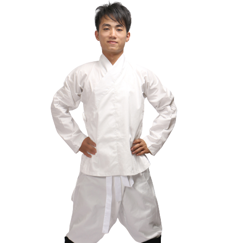 乌衣巷 汉服 男士交领中衣 白色 165