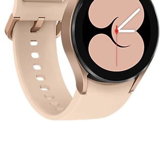SAMSUNG 三星 Galaxy Watch4 智能手表 40mm 金色铝合金表壳 落樱金硅胶表带（GPS、血氧、心率）