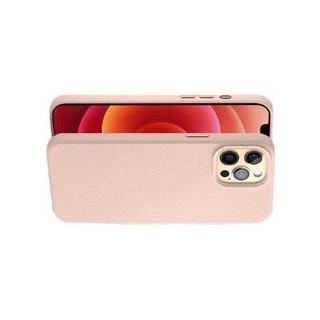 ZACK 扎克 iPhone 12 Pro Max 磁吸皮革手机壳 裸粉
