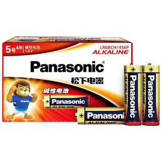 Panasonic 松下 LR6BCH 5号碱性电池 1.5V 24粒装