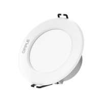 OPPLE 欧普照明 LED-MTD2.0-3W LED筒灯 暖白光 漆白 10只装
