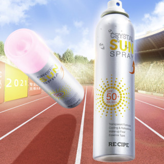 RE:CIPE 玥之秘 水晶防晒喷雾 SPF50+ PA+++ 180ml*3