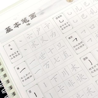 Z.LNN 正蓝 楷书凹糟字帖 基础教程+常用字成语 2本装