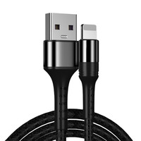 季烁 Lightning 18W 数据线 编织 1m 黑色