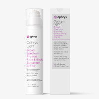 ophrys skincare by science Ophrys轻盈全身物理防晒霜SPF45敏感肌抗紫外线 100g