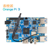 Orange Pi 香橙派 orangepi 3全志H6芯片主板2G内存8G存储卡片电脑安卓开发板