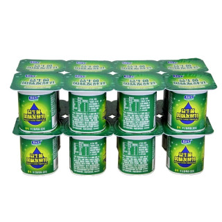 junlebao 君乐宝 益生菌风味发酵乳 原味 90g*16杯